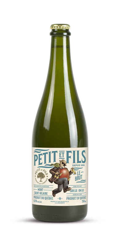 Cidre Blanc Pétillant Brut sur lie 750 ML Cidre Blanc Pétillant Brut sur lie 750 ML