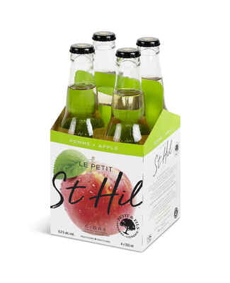 Cidre le St-Hil Pomme 355 ML (ensemble de 4)