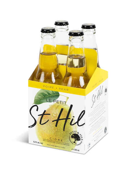 Cidre St-Hil Poire 355 ML (ensemble de 4)